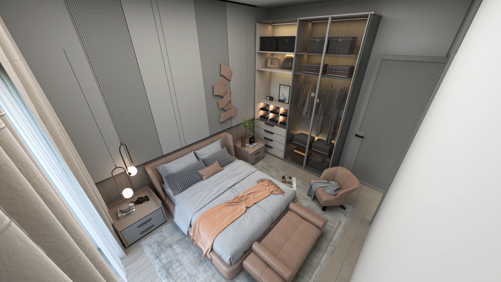 Foresta Cadde 1+1 Daire İç Görseller Uysal Yapı