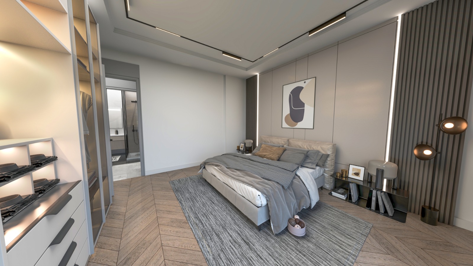 Foresta Cadde 2+1 Daire İç Görseller Uysal Yapı