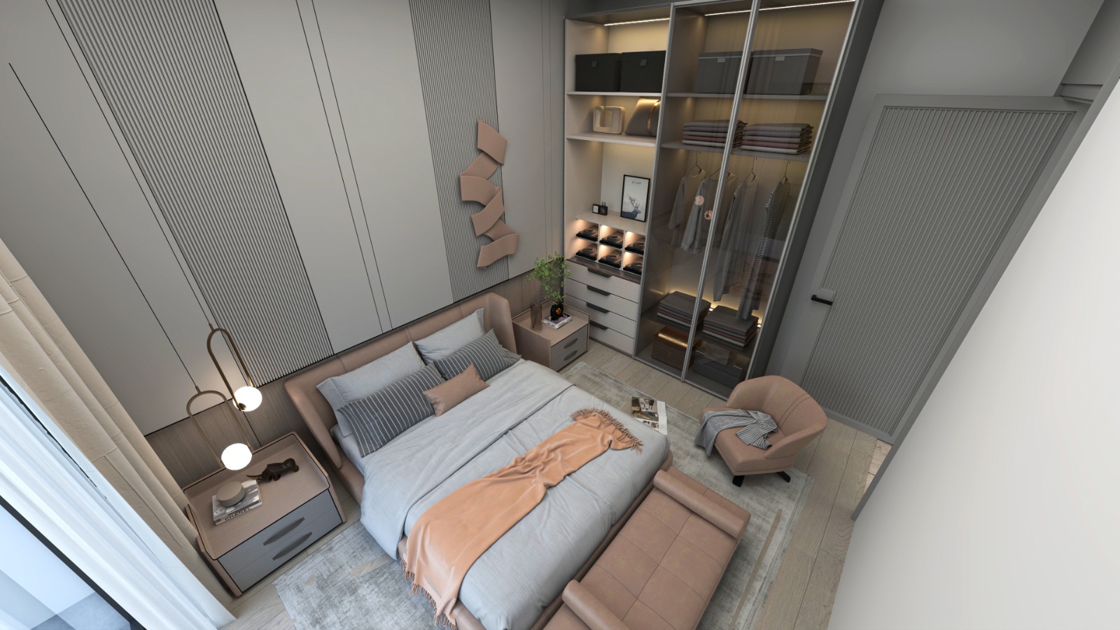 Foresta Cadde 1+1 Daire İç Görseller Uysal Yapı