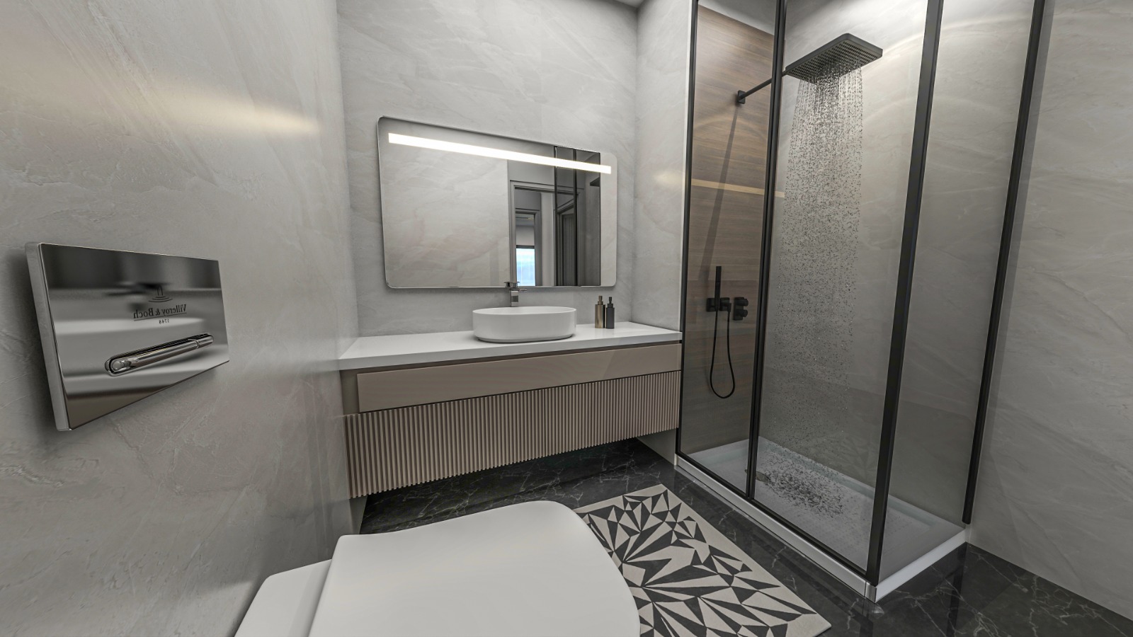 Foresta Cadde 2+1 Daire İç Görseller Uysal Yapı