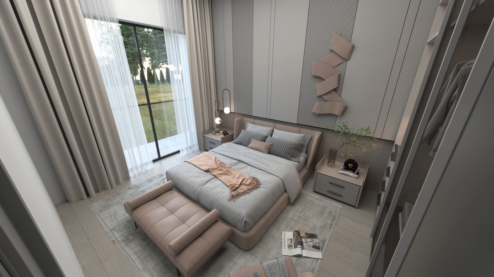 Foresta Cadde 1+1 Daire İç Görseller Uysal Yapı