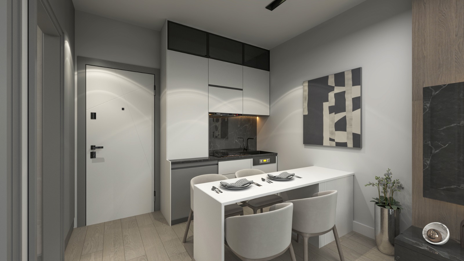 Foresta Cadde 1+1 Daire İç Görseller Uysal Yapı